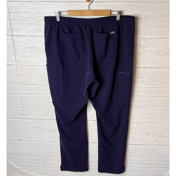 Figs Scrub Pants Mens Size XXL Navy Technical Collection Medical Nursing Pockets - Picture 13 of 16